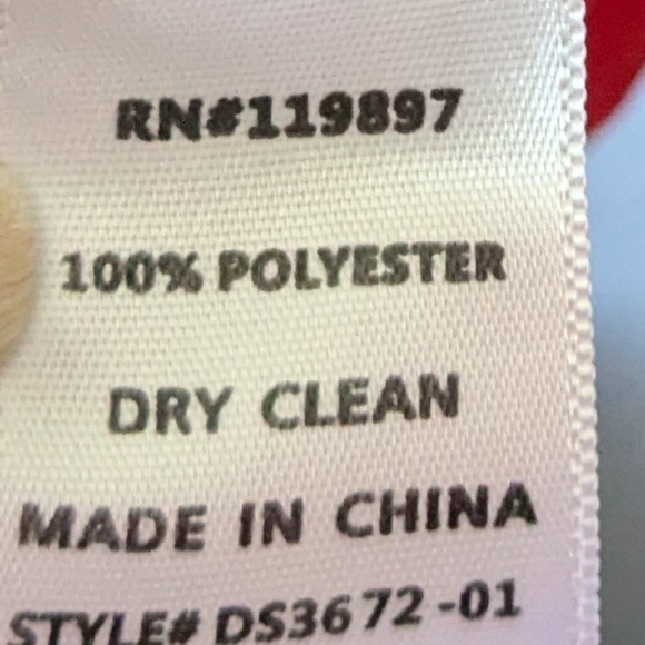 Lucky Brand Red Sleeveless Dress with Cutout Design Sz. M - Picture 7 of 7